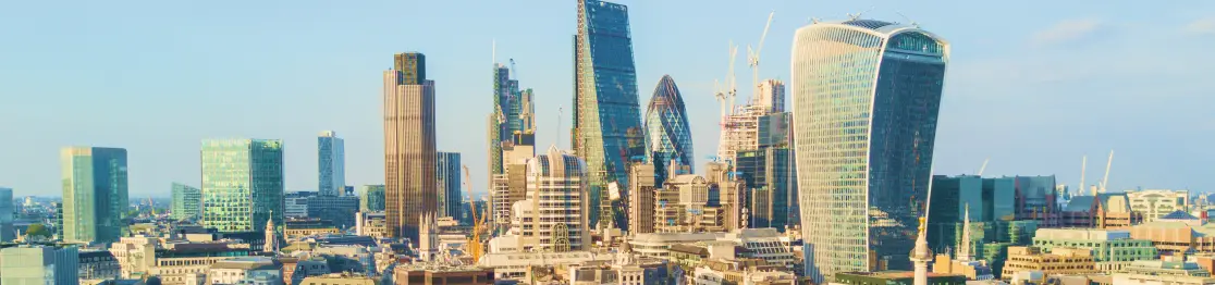 Financial, tech and riverside business centres