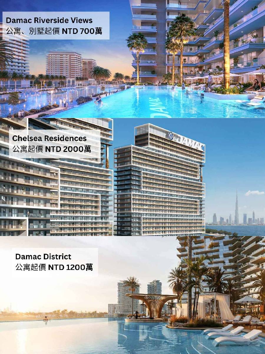 探索開發商Damac精選建案